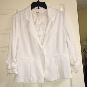 White Blazer